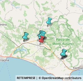 Mappa Via Ponte Nuovo, 04022 Fondi LT, Italia (4.99357)