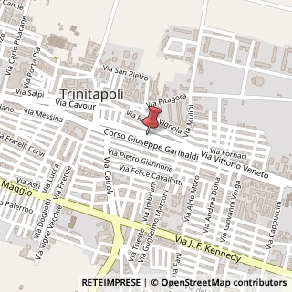 Mappa Corso Trinità, 73, 76015 Trinitapoli, Barletta-Andria-Trani (Puglia)