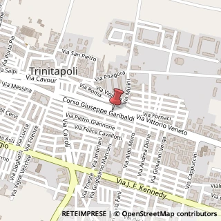 Mappa Corso Giuseppe Garibaldi, 16, 71049 Trinitapoli, Barletta-Andria-Trani (Puglia)