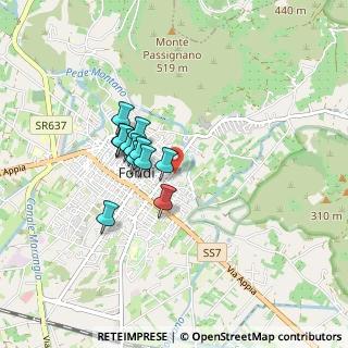Mappa Via Catania, 04022 Fondi LT, Italia (0.67308)