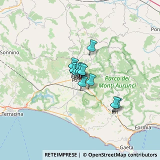 Mappa Via Catania, 04022 Fondi LT, Italia (3.41417)