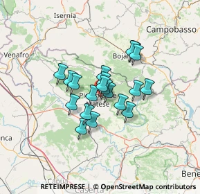 Mappa Via Federico Lupoli, 81016 Piedimonte Matese CE, Italia (9.58)
