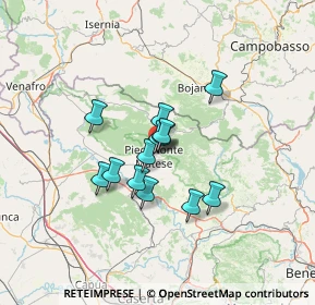 Mappa Via Federico Lupoli, 81016 Piedimonte Matese CE, Italia (9.71231)