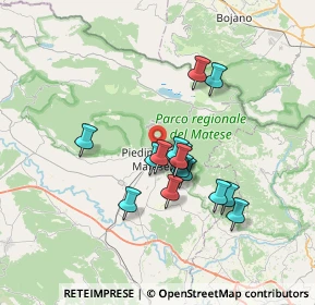 Mappa Via Federico Lupoli, 81016 Piedimonte Matese CE, Italia (5.8225)