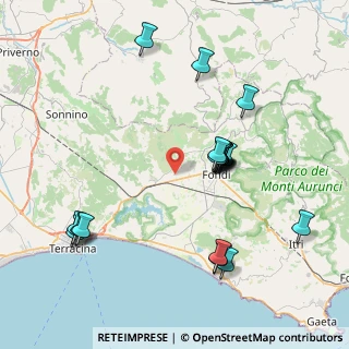 Mappa Via Vescovo, 04022 Fondi LT, Italia (8.5985)