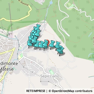 Mappa Via Nuova Monte Muto, 81016 Piedimonte Matese CE, Italia (0.31786)