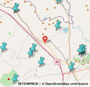 Mappa SS  Casilina km 165, 81044 Tora e Piccilli CE, Italia (6.41429)