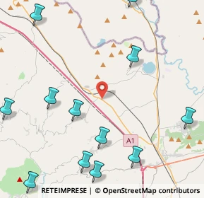 Mappa SS  Casilina km 165, 81044 Tora e Piccilli CE, Italia (6.27)