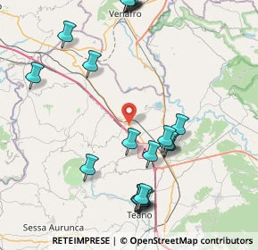 Mappa SS  Casilina km 165, 81044 Tora e Piccilli CE, Italia (10.3525)