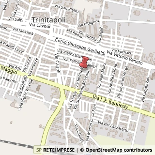 Mappa Via Aspromonte, 1, 76015 Trinitapoli, Barletta-Andria-Trani (Puglia)