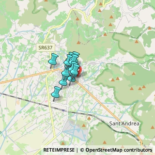 Mappa Via Don Giovanni Minzoni, 04022 Fondi LT, Italia (0.87417)