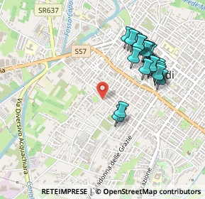 Mappa Via delle Fornaci, 04022 Fondi LT, Italia (0.5125)