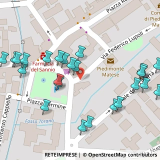 Mappa Piazza V. Cappiello Ang, 81016 Piedimonte Matese CE, Italia (0.072)