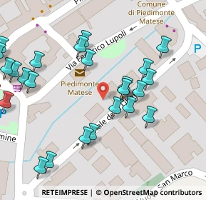 Mappa Viale delle Libertà, 81016 Piedimonte Matese CE, Italia (0.07407)