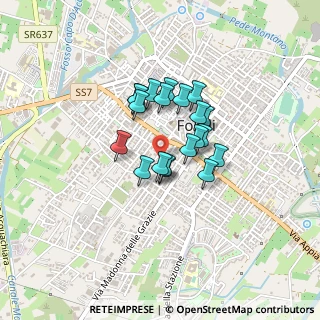 Mappa Via Antonio Salandra, 04022 Fondi LT, Italia (0.3035)