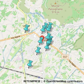 Mappa Via Antonio Salandra, 04022 Fondi LT, Italia (0.63333)