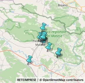 Mappa Via Giovanni Giuseppe D'Amore, 81016 Piedimonte Matese CE, Italia (3.22846)