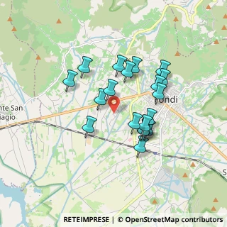 Mappa Via Lagurio, 04022 Fondi LT, Italia (1.56947)