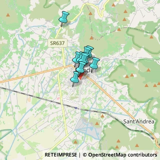 Mappa Via Lombardia, 04022 Fondi LT, Italia (0.89455)