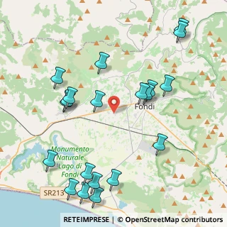 Mappa Via San Giovanni, 04022 Fondi LT, Italia (5.226)