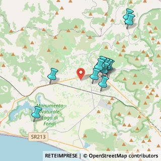 Mappa Via San Giovanni, 04022 Fondi LT, Italia (3.82917)
