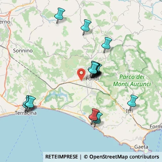 Mappa Via San Giovanni, 04022 Fondi LT, Italia (7.8265)