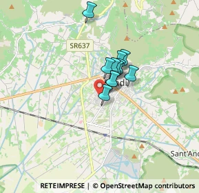 Mappa Via Spinete I°, 04022 Fondi LT, Italia (1.04182)