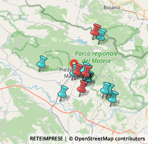 Mappa 81016 Piedimonte Matese CE, Italia (5.61875)