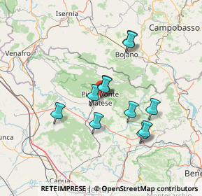 Mappa 81016 Piedimonte Matese CE, Italia (12.50364)