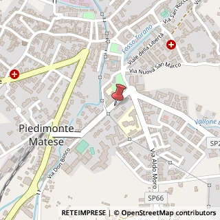Mappa Via Vincenzo Caso, 3, 81016 Piedimonte Matese, Caserta (Campania)