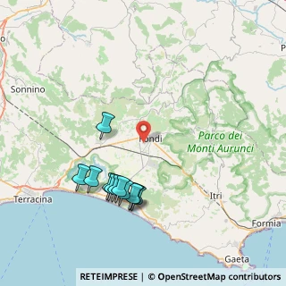 Mappa Via San Marino, 04022 Fondi LT, Italia (8.75273)