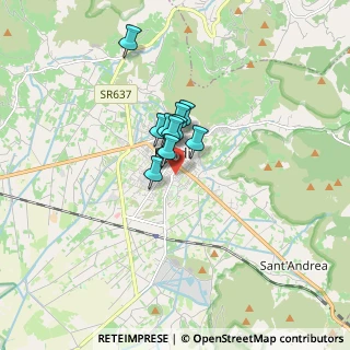 Mappa Via Vincenzo Bellini, 04022 Fondi LT, Italia (0.94909)