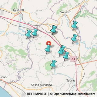 Mappa SP 197, 81049 Mignano Monte lungo CE (6.86727)