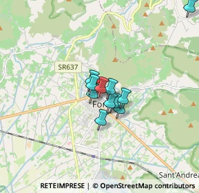 Mappa Via Gaetani Onorato II, 04022 Fondi LT, Italia (1.10545)