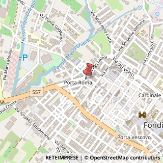 Mappa Via Roma, 1, 04022 Fondi, Latina (Lazio)
