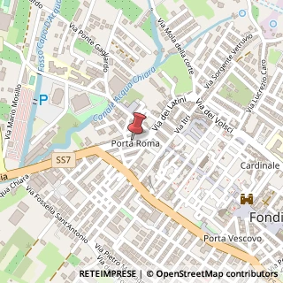 Mappa Via Roma, 43, 04022 Fondi, Latina (Lazio)