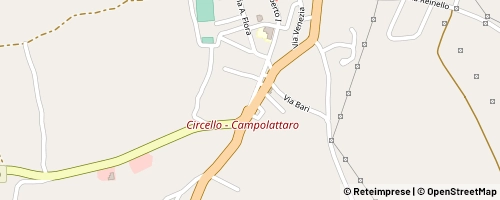 Mappa Colle Sannita