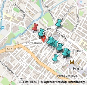 Mappa Viale della Libertà, 04022 Fondi LT, Italia (0.197)