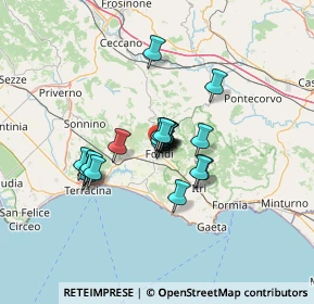Mappa Viale della Libertà, 04022 Fondi LT, Italia (8.9365)