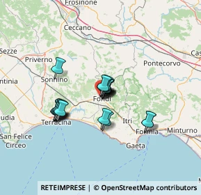 Mappa Viale della Libertà, 04022 Fondi LT, Italia (9.975)