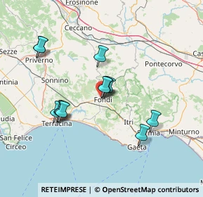 Mappa Viale della Libertà, 04022 Fondi LT, Italia (13.90917)