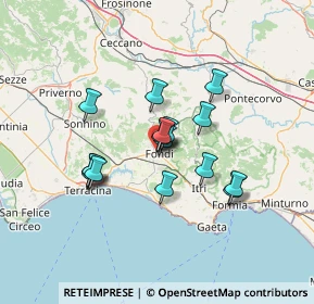Mappa Viale della Libertà, 04022 Fondi LT, Italia (11.20813)