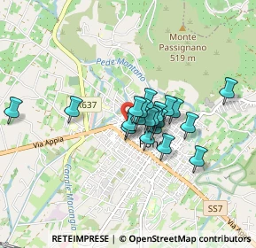 Mappa Viale della Libertà, 04022 Fondi LT, Italia (0.624)