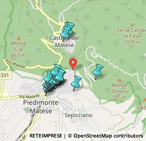 Mappa Via Pietà, 81016 Piedimonte Matese CE, Italia (0.818)