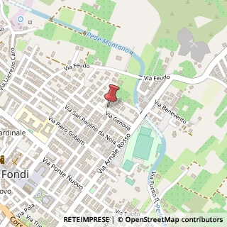 Mappa Via Menenio Fiore, 9, 04022 Fondi, Latina (Lazio)