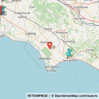 Mappa Strada Segreta, 04016 Sabaudia LT, Italia (57.626153846154)