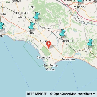 Mappa Strada Segreta, 04016 Sabaudia LT, Italia (40.603571428571)