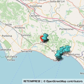 Mappa Via Seconda di Ponsano, 04022 Fondi LT, Italia (14.09941)