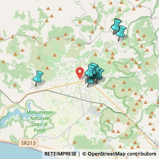 Mappa Via Seconda di Ponsano, 04022 Fondi LT, Italia (2.935)