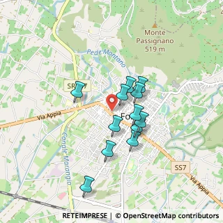 Mappa Via Fabio Filzi, 04022 Fondi LT, Italia (0.73)